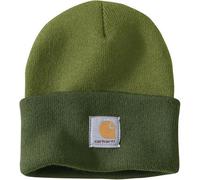 Carhartt Knit Cuffed Two-Tone Beanie Light Moss