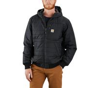 Carhartt Lightweight Insulated Black Hooded Jacket Size 2XL
