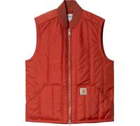 Carhartt - Lined sleeveless jacket - Lachlan Vest Liner Vermillion for Men in Nylon - Size S - Red Red S
