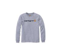 Carhartt Long Sleeves T-Shirt Core Logo Heather Grey - XXL