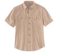 Carhartt Workwear 104369 Loose Chambray Short Sleeve Shirt Dark Tan Ch S