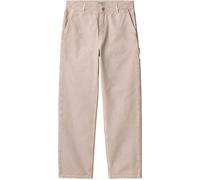 Carhartt - Loose cotton trousers - W' Pierce Pant Straight Stone Canvas Dusky Beige for Women - Size 30 US Beige