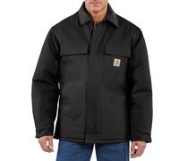 Carhartt Loose Fit Firm Duck Insulated Traditional Coat Black (UK, Alpha, XL, Regular, Regular)