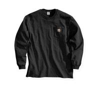 Carhartt Loose Fit Heavyweight Long Sleeve Pocket T-Shirt Black Xl