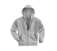Carhartt Loose Fit Midweight Full-Zip Sweatshirt Heather Grey Xl