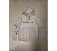 Carhartt Loose Fit Midweight Logo Grey Hoodie Mens Size Small TS0074-M BNWT