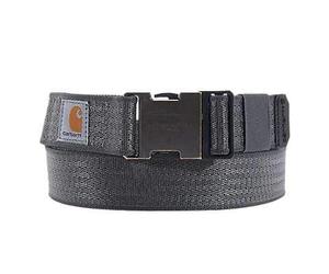 Carhartt Male Belt - rugged flex™ nylon webbing belt - Grey - L