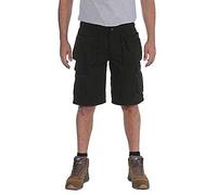 Carhartt Male Cargo pant - relaxed 12" steel rugged flex™ ripstop cargo shorts - Black - W32