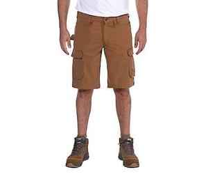 Carhartt Male Cargo pant - relaxed 12" steel rugged flex™ ripstop cargo shorts - Brown - W40