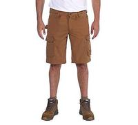 Carhartt Male Cargo pant - relaxed 12" steel rugged flex™ ripstop cargo shorts - Brown - W42