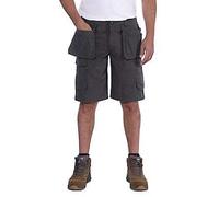 Carhartt Workwear Cargo Shorts Rugged Flex Steel Multipocket Relaxed Fit, Ripstop, Shadow W38