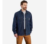 Carhartt Workwear 105605 Denim Fleece Lined Snap Front Shirt Glacier L L