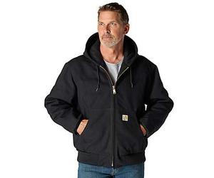 Carhartt Male Jacket - iconic j140 firm duck active jac - Black - 2XL