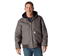 Carhartt Male Jacket - iconic j140 firm duck active jac - Grey - S