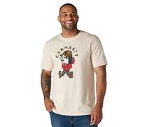 Carhartt Male Jacket - relaxed fit lightweight short-sleeve active jac graphic t-shirt - Beige - M