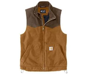 Carhartt Male - montana rugged flex™ relaxed fit duck gilet - Brown - XL