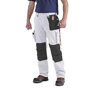 Carhartt Male - multi-pocket ripstop trousers - White - W30 (L28)