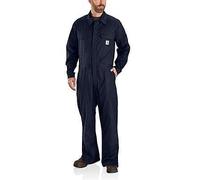 Carhartt Workwear Coverall 105019 Rugged Flex Canvas, Navy, Chest L, Ins L 33"