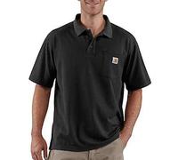 Carhartt Male Polo - loose polo shirt - Black - 2XL