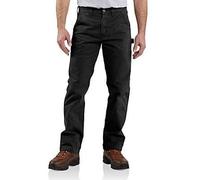 Carhartt Male - relaxed straight twill trousers - Black - W36 (L34)