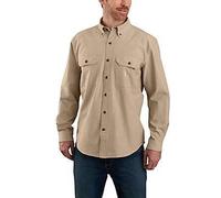 Carhartt Male Shirt - fort loose ls shirt - Beige - 2XL