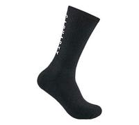 Carhartt Logo Midweight Crew Socks 3 Pairs Black EU 46-48 Men