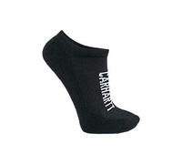 Carhartt Men's Force Midweight Logo Low Cut Sock 3 Pack, Black, X-Large (Pack of 3)