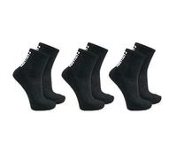 Carhartt Workwear SS9933M Force Logo Short Crew Sock 3 Pack Black XL C XL