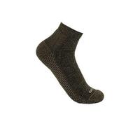 Carhartt Male Socks - force™ grid midweight synthetic-merino wool blend quarter sock - Green - L