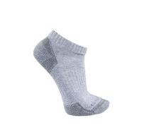 Carhartt Workwear SL6003M Cotton Blend Low Cut Sock 3 Pack Grey XL Col XL