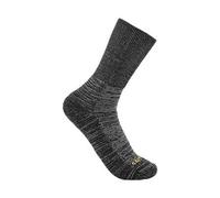Carhartt Male Socks - twin knit midweight crew socks - Grey - L
