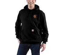 Carhartt Workwear 107064 Signature Logo Sweatshirt Black Size: XXL, Co XXL