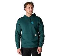 Carhartt - Signature Logo Sweatshirt - Hoodie size L, blue/turquoise