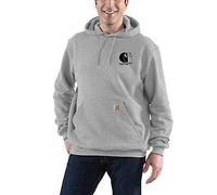 Carhartt Workwear 107064 Signature Logo Sweatshirt Asphalt Heather Siz XXL