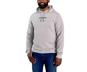 Carhartt Male Sweatshirt - carhartt force™ relaxed fit lightweight logo graphic sweatshirt - Grey - 2XL