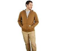 Carhartt Male Sweatshirt - marquette full-zip sweatshirt - Brown - XS