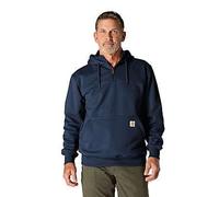 Carhartt Men's Rain Defender Paxton Heavyweight Hooded Zip Sweatshirt - Blue -