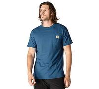 Carhartt Male T-shirt - carhartt force™ relaxed t-shirt - Blue - S