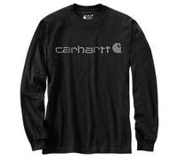 Carhartt - Core Logo L/S - Longsleeve size M, black