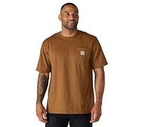 Carhartt Male T-shirt - dearborn relaxed pocket t-shirt - Brown - 2XL