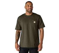 Carhartt Male T-shirt - dearborn relaxed pocket t-shirt - Green - S