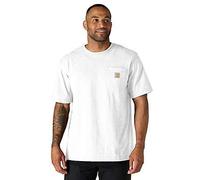 Carhartt Male T-shirt - dearborn relaxed pocket t-shirt - White - L