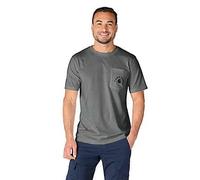 Carhartt Male T-shirt - irvine relaxed work t-shirt - Grey - 2XL