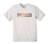 Carhartt Male T-shirt - relaxed fit lightweight short-sleeve logo graphic t-shirt - Beige - L