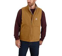 Carhartt Male - washed duck mock-neck gilet - Brown - 2XL