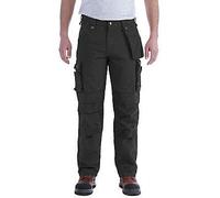Carhartt Male - washed duck multi-pocket trousers - Black - W40 (L32)