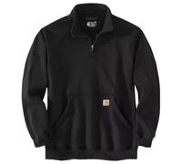 Carhartt - Marquette 1/4-Zip Mock-Neck Sweatshirt - Jumper size M, black