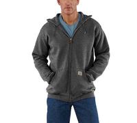 Carhartt Men's K122 Loose Fit Midweight Full-Zip Sweatshirt Carbon Heather XS