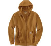 Carhartt Marquette Full Zip Sweatshirt Brown L Men