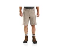 Carhartt Men's 10" Canvas Work Short - Brown - 36